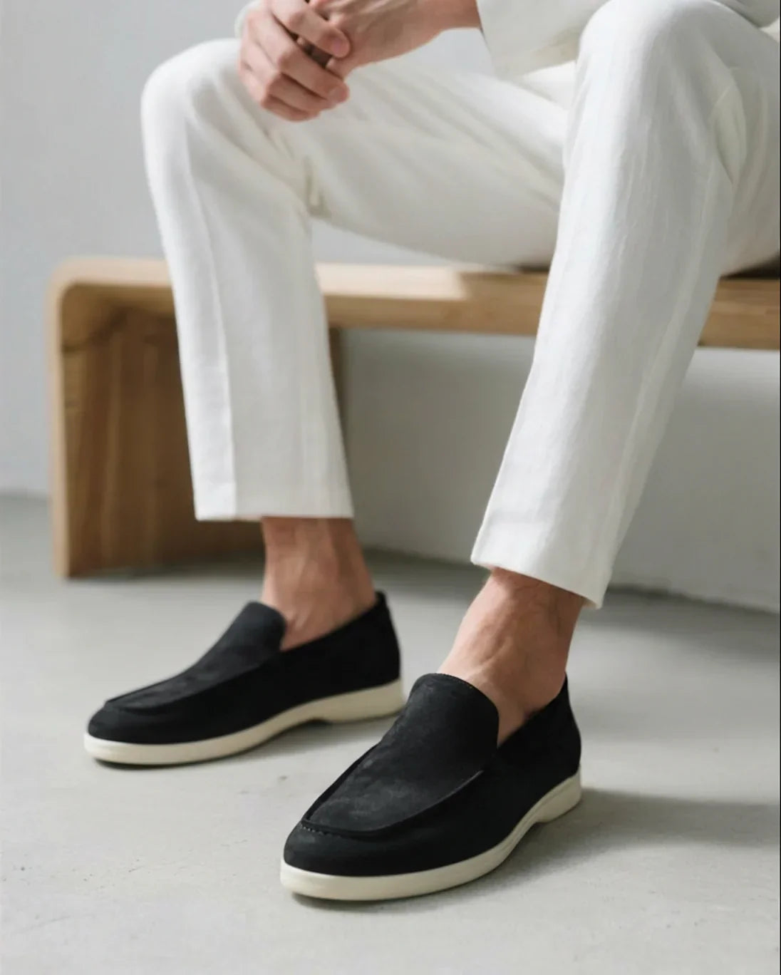 Old Money Premium Suede Loafers